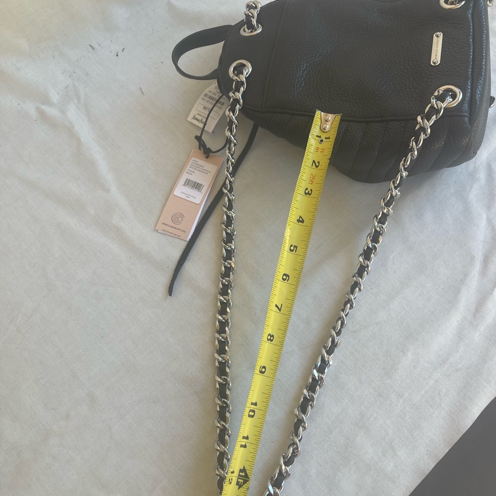 Julian Chevron Quilted Backpack Small black leather, New (Comes w/ removed tags) - Picture 14 of 14